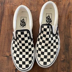 Vans Shoes black and white checkered